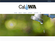 Tablet Screenshot of californiawateralliance.org